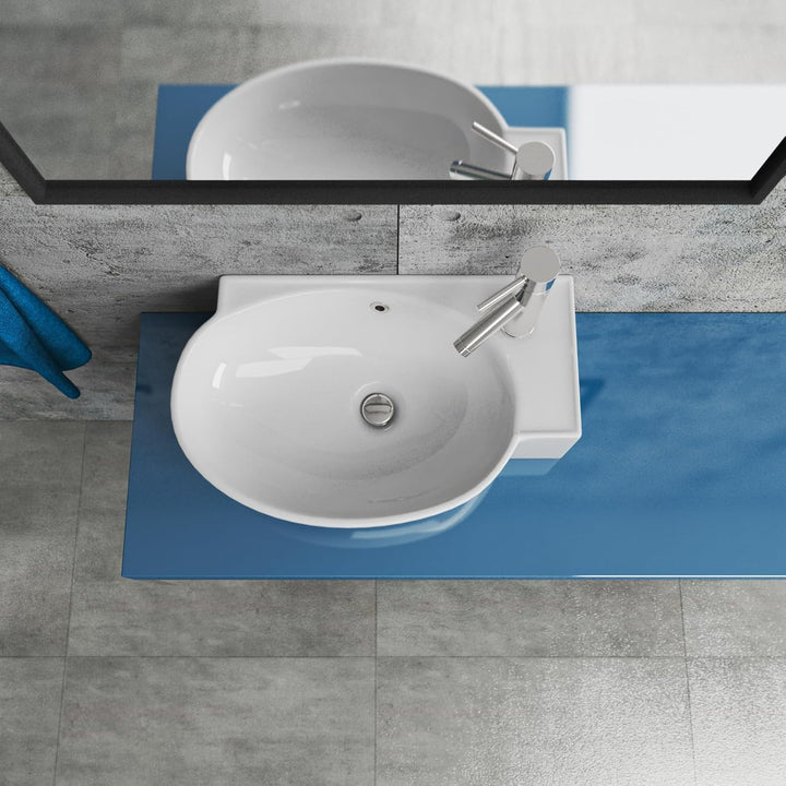 Design Keramik Waschbecken Waschtisch Waschschale Aufsatzwaschbecken Aufsatzwaschtisch Gäste WC Beck