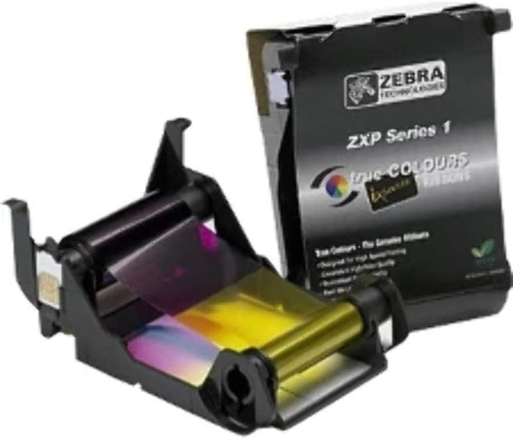 Zebra, Farbband, YMCKO, passend für Zebra ZXP Series 1