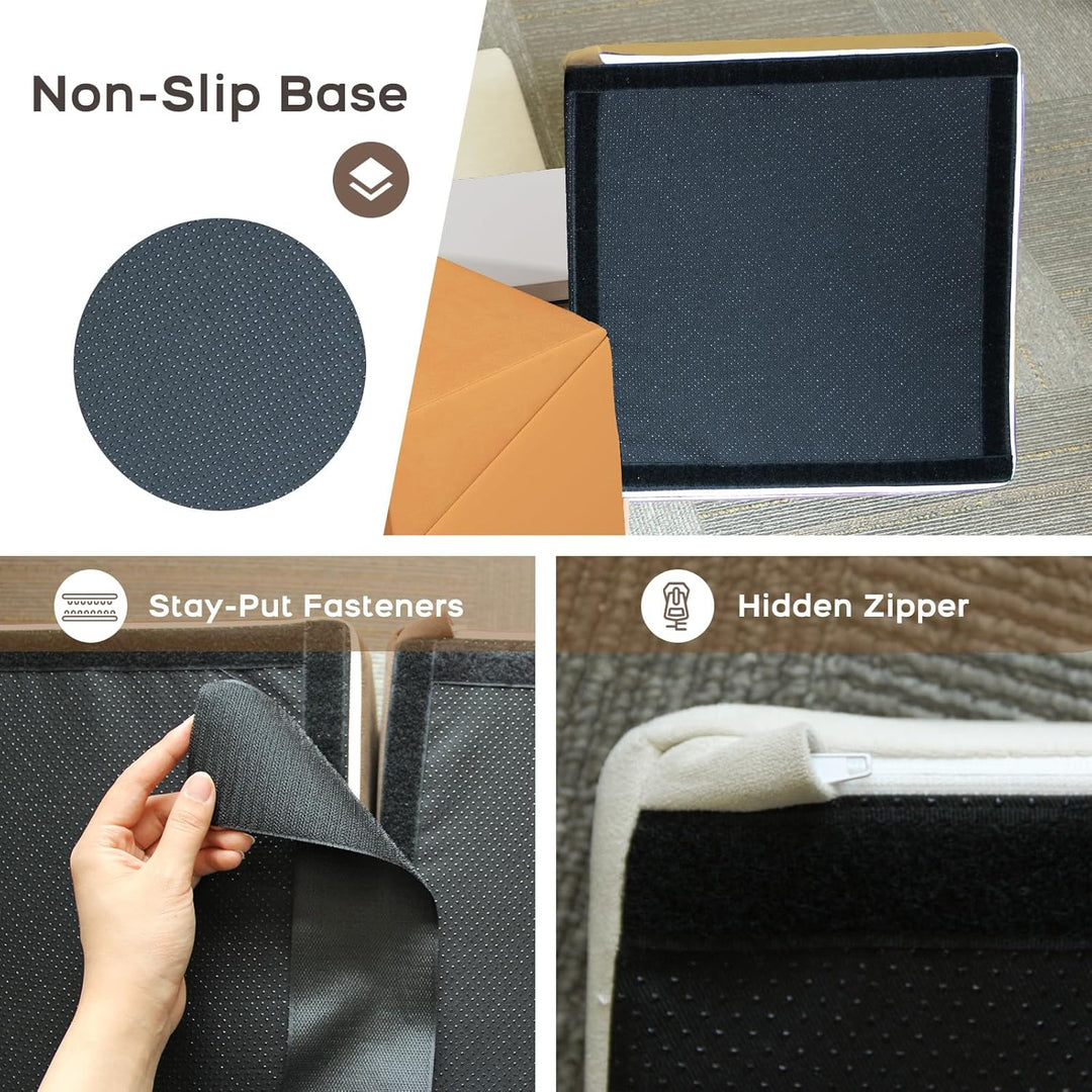 BanaSuper 6 STK Gross Schaumstoff Bausteine für Kinder, XXL Softbausteine Baby zum Klettern, Montess