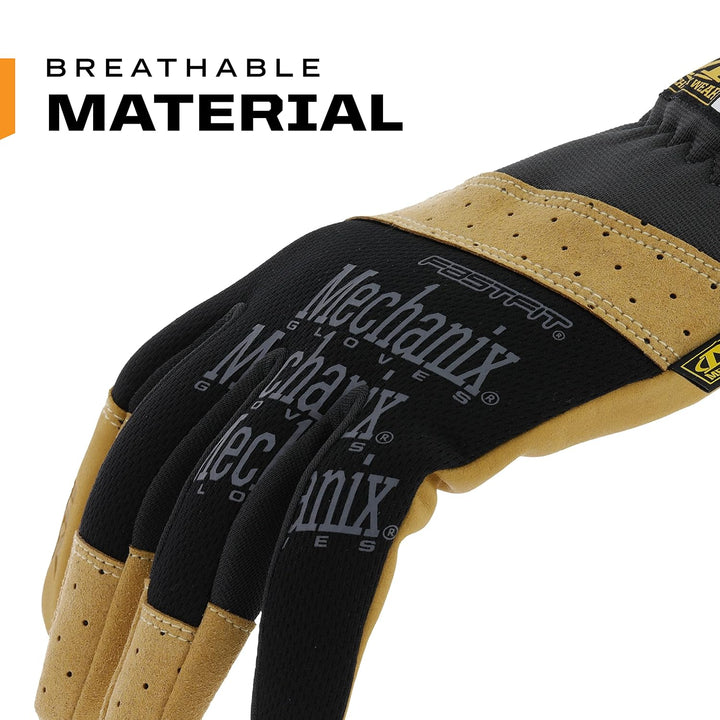 Mechanix Wear: Material4X M-Pact Arbeitshandschuhe aus Kunstleder – Aufprallschutz, absorbiert Vibra