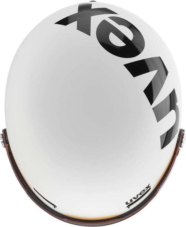 uvex hlmt 500 visor - Skihelm für Damen und Herren - mit Visier - individuelle Grössenanpassung Sing
