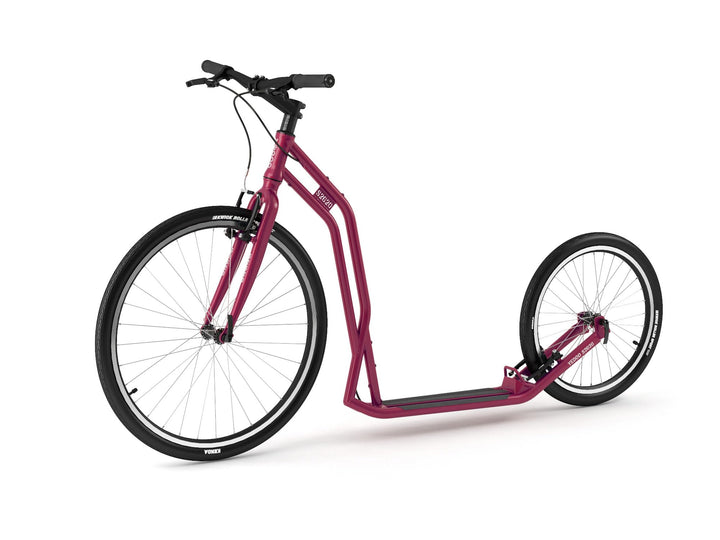 Yedoo S2620 Tretroller - bis 130 kg, Kickscooter mit Luftreifen 26/20 - Roller Scooter für Erwachsen