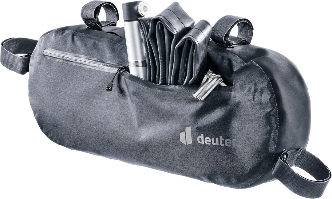 deuter Cabezon FB 6 wasserdichte Rahmentasche Schwarz, Schwarz