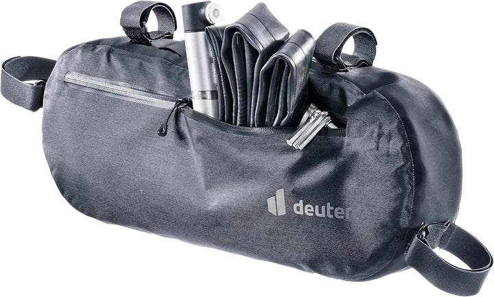deuter Cabezon FB 4 wasserdichte Rahmentasche Schwarz, Schwarz