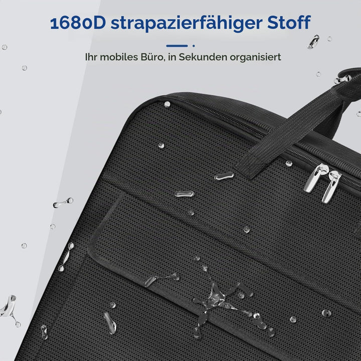 MISSLO Kleidersack Reisetasche für Damen mit Schultergurt, 43" Handgepäck-Kleiderhüllen, 2 in 1 Wass