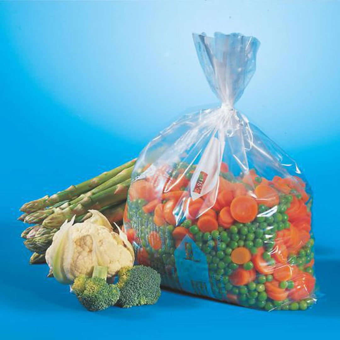 PAPSTAR 12x24 Gefrierbeutel, LLDPE 10 l 60 cm x 40 cm in Faltschachtel, 35 My