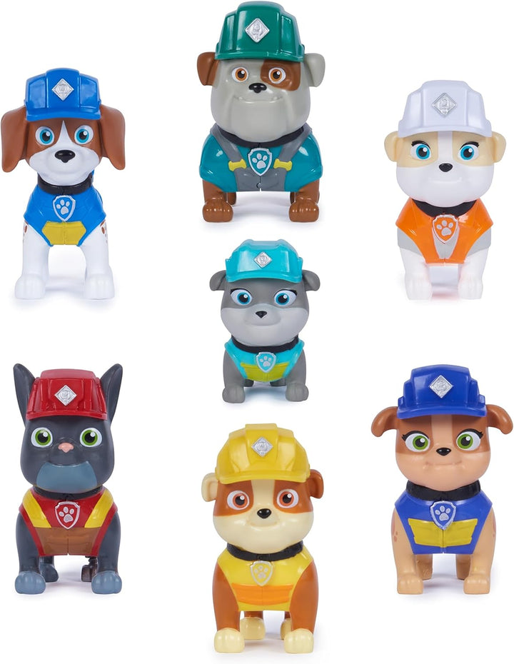 Rubble & Crew - Spielfiguren-Geschenkset mit 7 Hundefiguren zum Sammeln, Spielzeugfiguren, Spielzeug