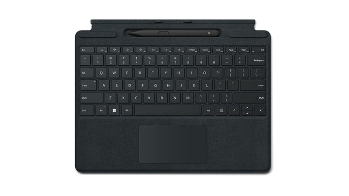 Microsoft Surface Pro Signature Keyboard (Schwarz) im Bundle mit Slim Pen 2 | kompatibel mit Surface