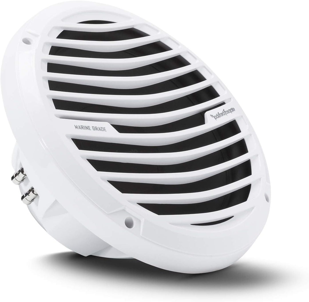 ROCKFORD FOSGATE RM112D4 - 30m Marine/Outdoor/Boot Subwooer-Chassis Weiss