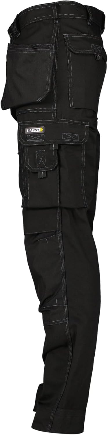 DASSY® Texas DASSY® Texas Canvas Arbeitshose mit Holstertaschen und Kniepolstertaschen - Grösse 46 -