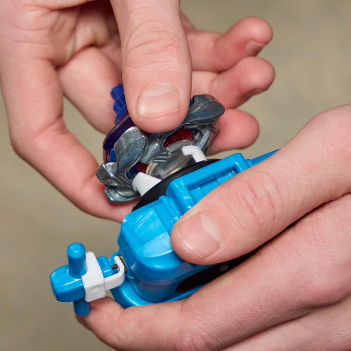 Beyblade X Cobalt Dragoon 2-60C Deluxe linksdrehdes Schnur-Starter Set COBALT DRAGOON LEFT SPIN LAUN