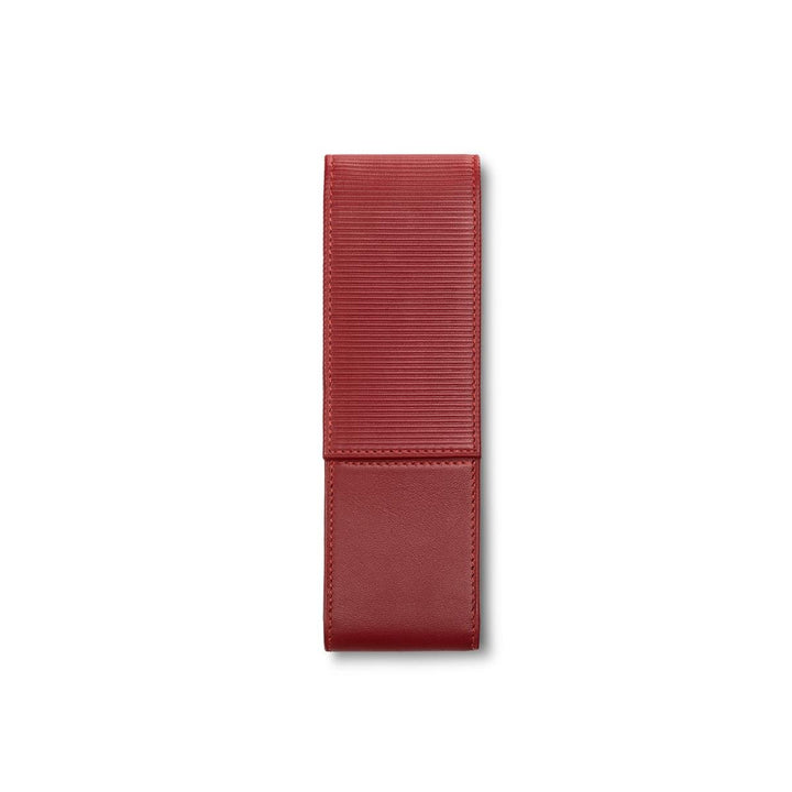 Lamy A315 Lederwaren Hochwertiges Nappaleder-Etui 859 in der Farbe Rot Für zwei Schreibgeräte A315-