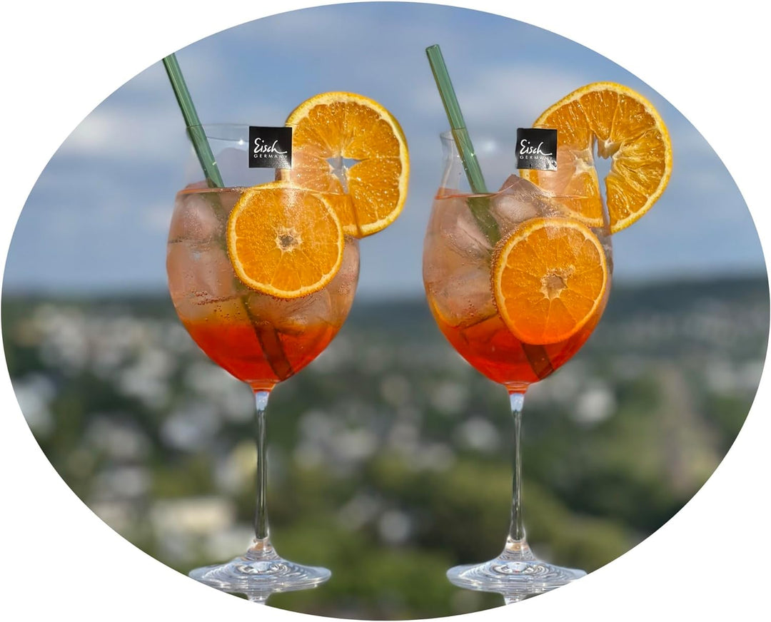 Topkapi elite 4-tlg Aperol Spritz Glas Kaan Marienborn I 2 Stück Aperol Spritz Gläser XXL Grösse + 2