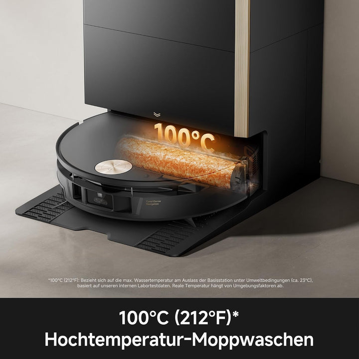 MOVA S70 Ultra Roller Saugroboter, Schwarz, Schwarz