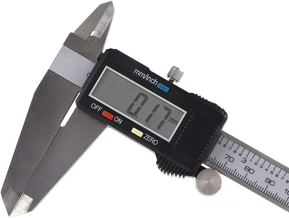 300mm Digital Messschieber Zoll/Bruchstücke/Millimeter Umwandlung 0-12 Zoll Schieblehre Edelstahl Kö