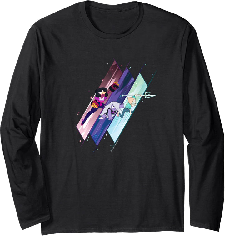 Steven Universe Crystal Gems Tri Bar Langarmshirt
