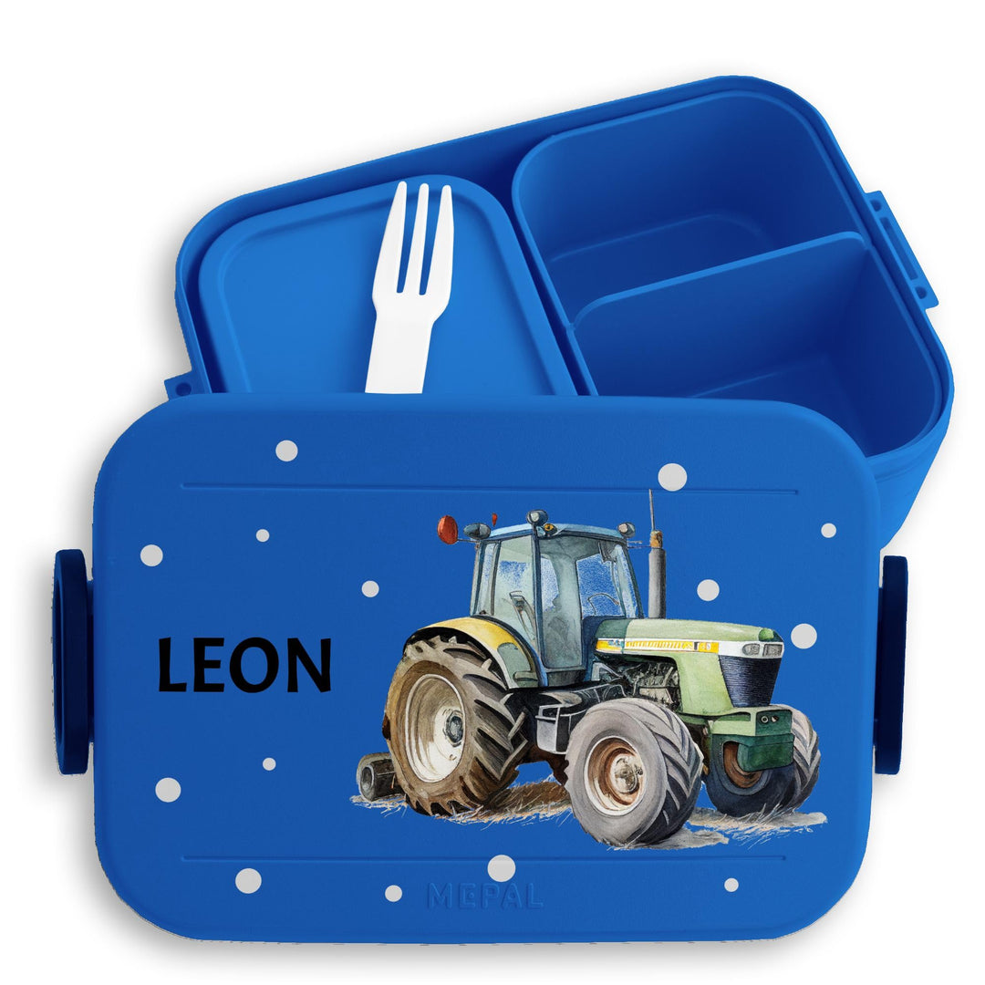 Bento Box Midi für Mepal Bentobox - Brotbox Trecker Lunchbox Traktor Kinder I Schlepper Vesperbox Bu