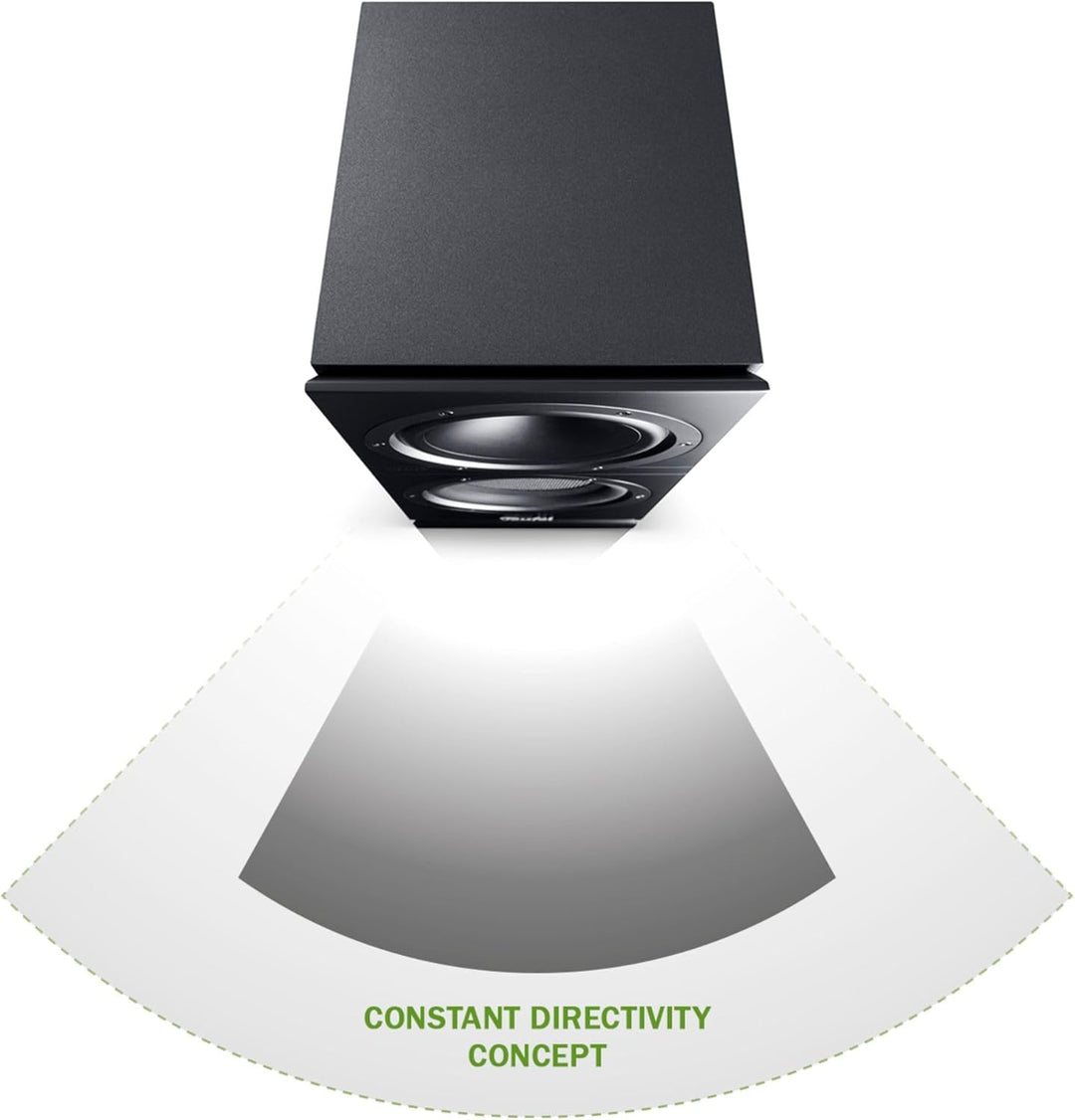 Teufel Theater 500S HiFi Stereo-Regallautsprecher - 2-Wege-Technik, Premium Sound, Bassreflex, gleic