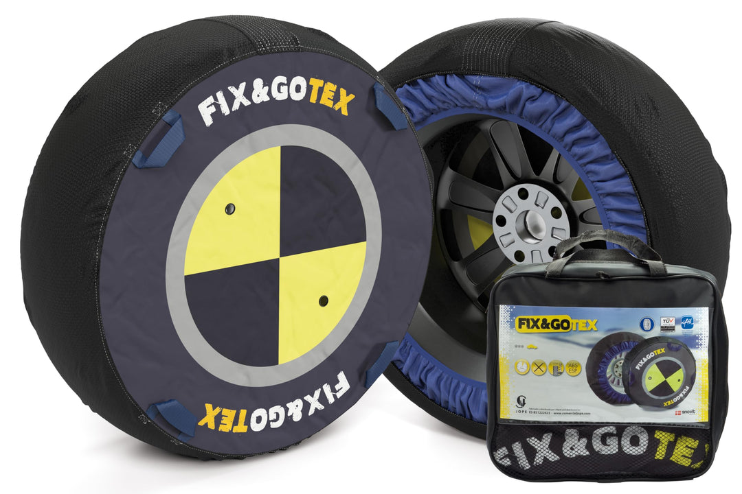 Fix & GOTEX auto-8ZFF – Schneeketten, Kette Textil Grösse F Talla F, Talla F