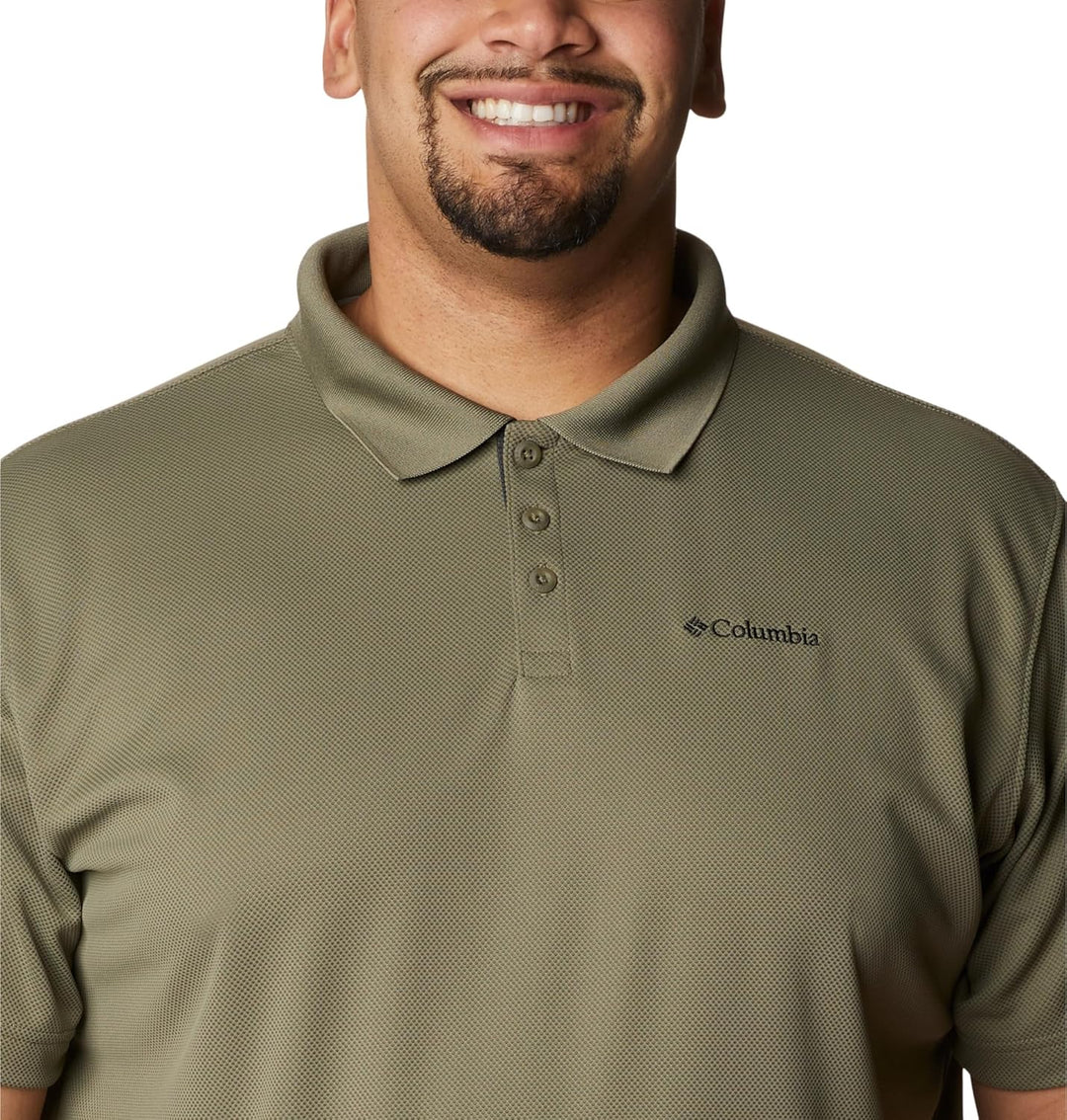 Columbia Herren Utilizer Polo Poloshirt (1er Pack) S Steingrün, S Steingrün
