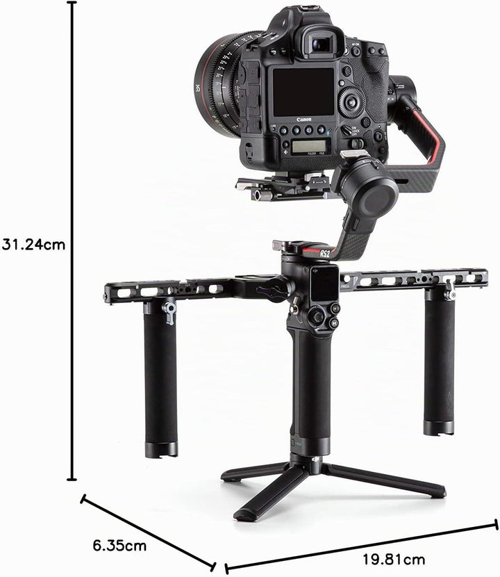 DJI R Variabler Doppelgriff - Ermöglicht die Unterstützung von DJI RS 2/DJI RSC 2 in verschiedenen K