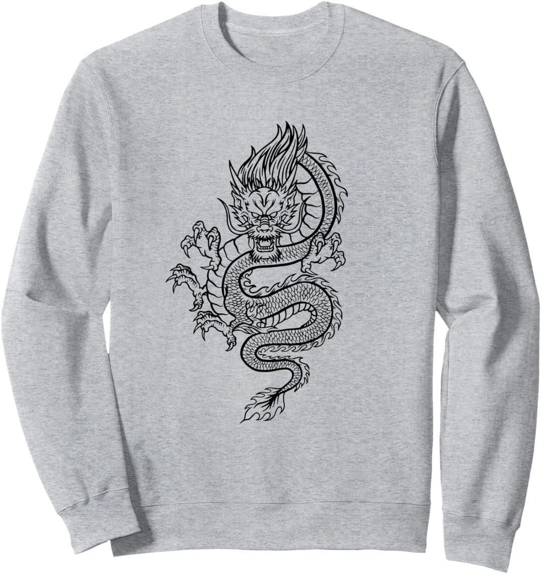 Dragon Aesthetic Drache Sweatshirt