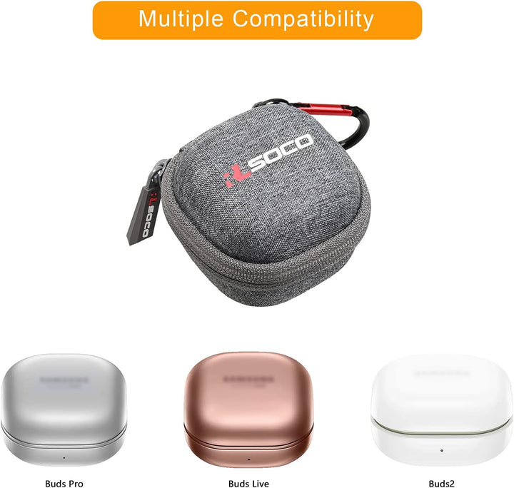 RLSOCO Schutzhülle für Samsung Galaxy Buds 2 Pro/Galaxy Buds2/Galaxy Buds Live/Galaxy Buds FE/Galaxy