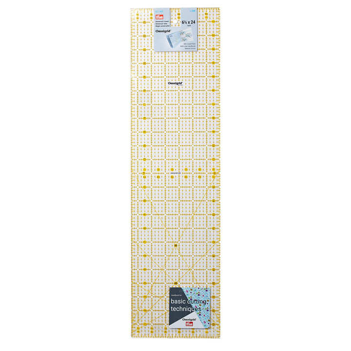 Prym 611485 Universal 6,5 x 24 inch Omnigrid Lineal, Kunststoff, transparent, 611485