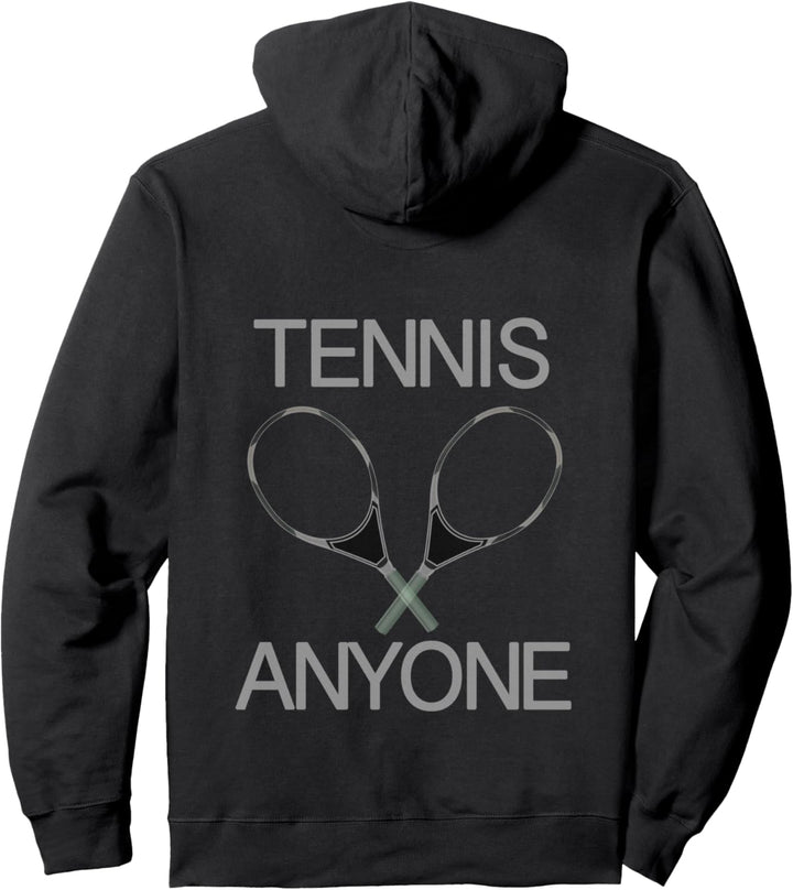 Tennis Game Match Pullover Hoodie