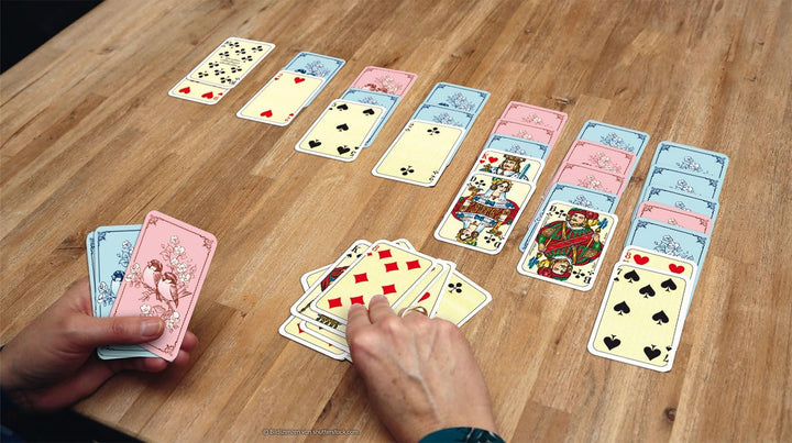 ASS 22570097 Mini-Patience-Das Klassische Kartenspiel-im Miniformat, Keine, ab 8 Jahren
