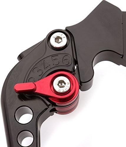 Motorrad Einstellbare Brems Kupplungshebel für CBR 125 R 2004-2017, CBR150R 2004-2012 Black Lever Wi