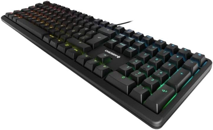 CHERRY G80-3000N RGB, Deutsches Layout, QWERTZ Tastatur, kabelgebundene Tastatur, mechanische Gaming