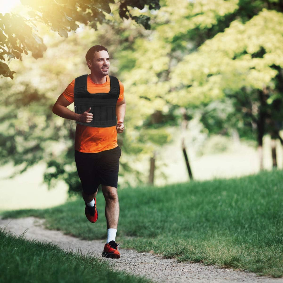 BESPORTBLE Verstellbare Gewichtsweste Trainingsweste mit Gewichten Laufweste Sportweste Gewichtete W