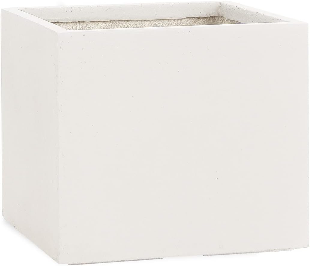 Pflanzkübel Cube Sand 28x28x28cm *Frostbeständiger Blumenkübel* *UV-Schutz* *Qualitätsware*, CUBE -