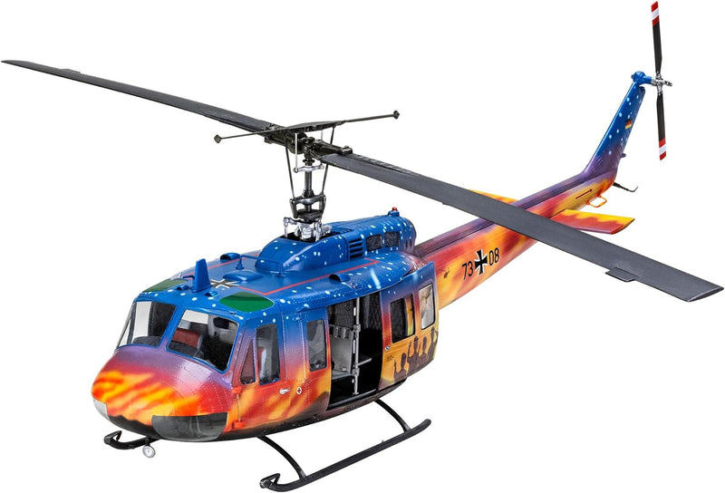 Revell 03867 Bell UH-1D Goodbye Huey, der Teppichklopfer zum Selberbauen, Helikoptermodell 1:32, 40,