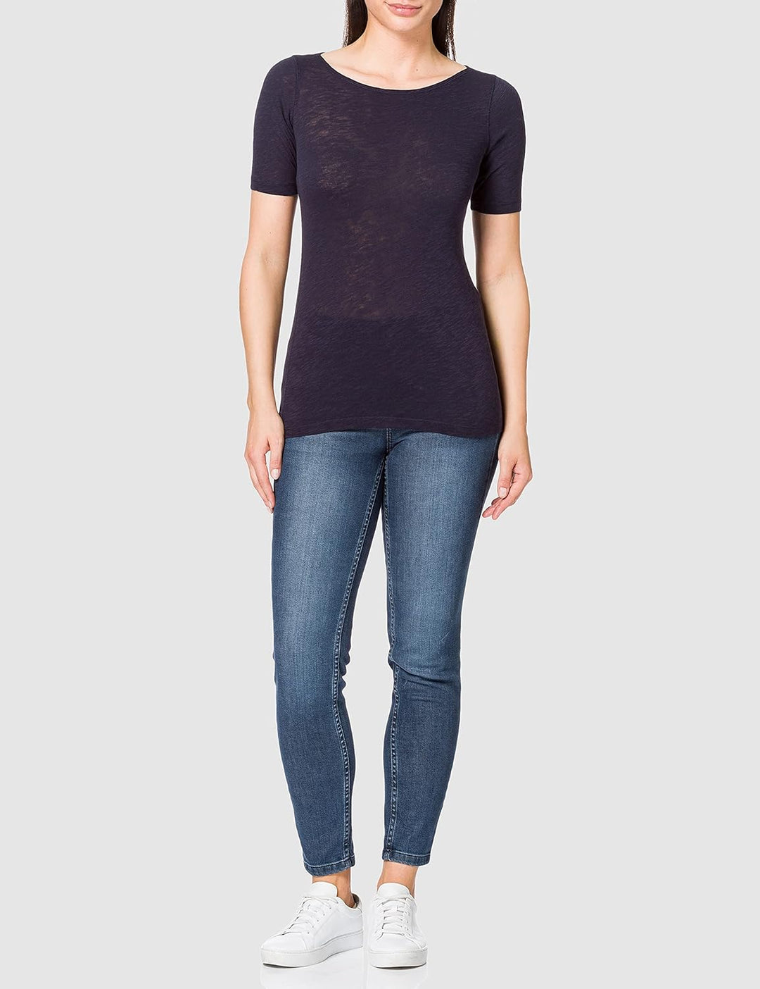 Marc O'Polo Damen 51399 T Shirt XXS Blau, XXS Blau