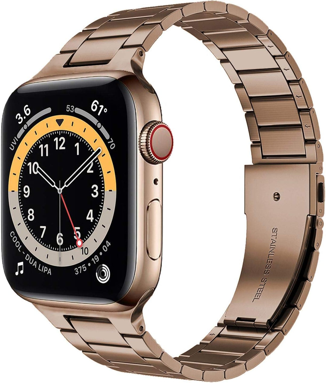 Miimall Kompatibel mit Apple Watch Armband 49mm 45mm 44mm 42mm 41mm 40mm 38mm, Einzigartiges Blau Pr