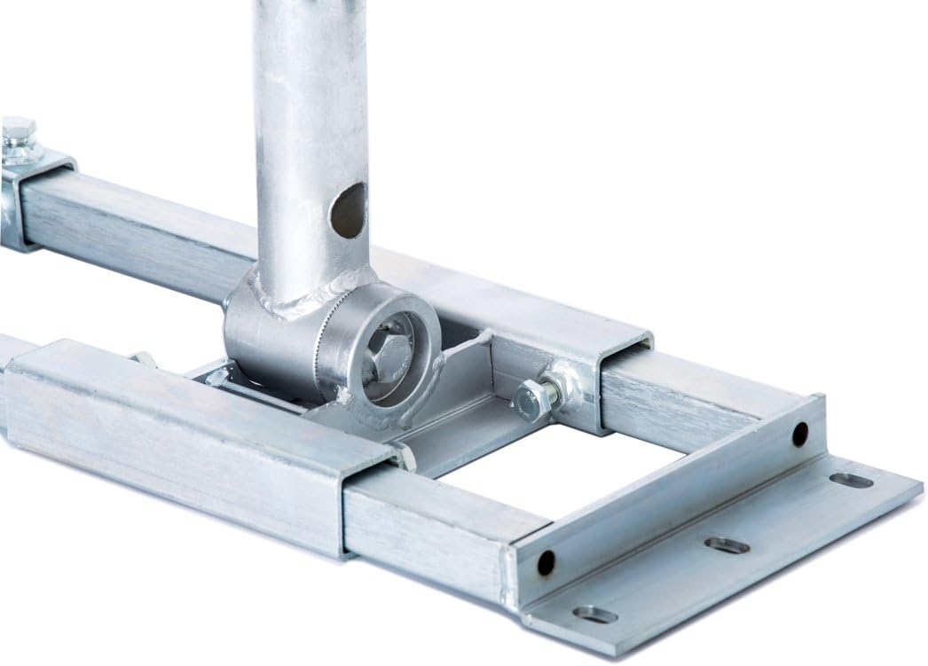 Premium X Deluxe X130-48 Dachsparrenhalter 130cm Mast Ø 48mm Sparrenhalter SAT Dach-Halterung inkl.