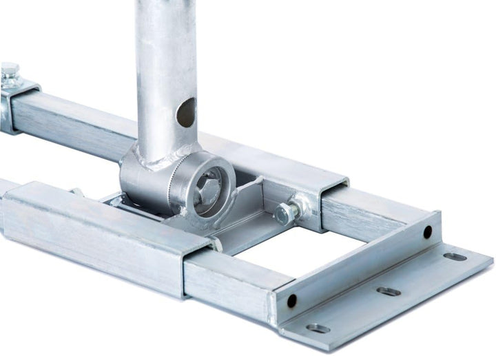 PremiumX Deluxe X90-48 Dachsparrenhalter 90cm Mast Ø 48mm SAT Dach-Sparren-Halterung, Mastkappe mit