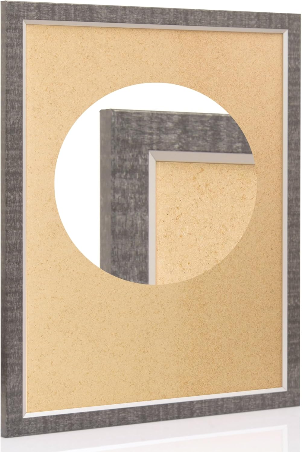 Stallmann Design Bilderrahmen my Frames 48x68 cm schwarz gewischt Rahmen fuer Dina 4 und 60 andere F