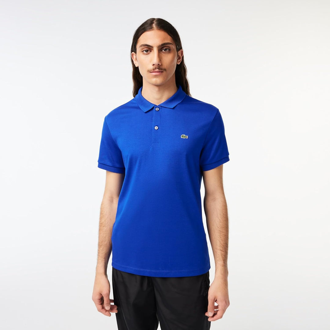 Lacoste Herren Polo-Shirt Kurzarm DH2050, Männer Polo-Hemd,2 Knopf,Regular Fit, 3XL Grosse Grössen C