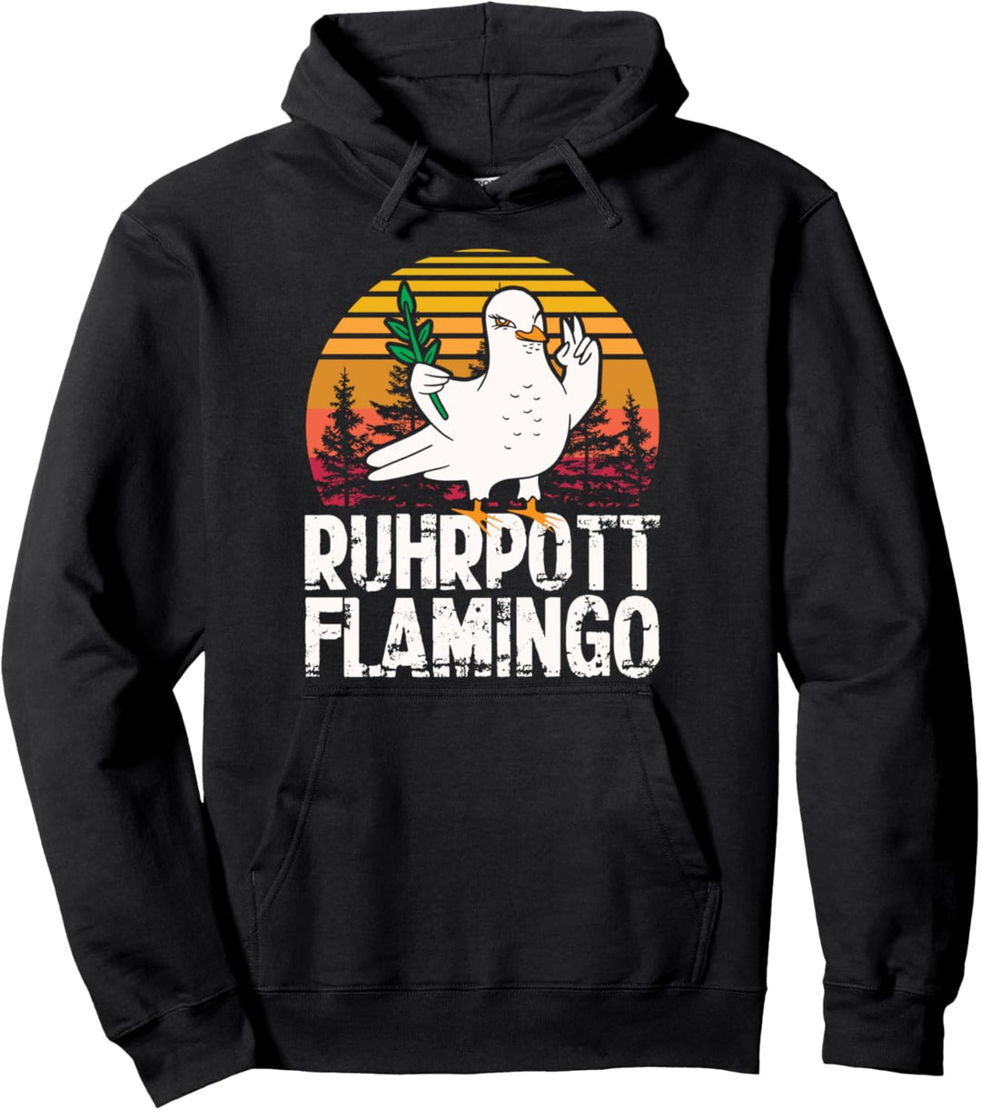 Ruhrpott Flamingo Ruhrgebiet Pottler Ruhrpott Pullover Hoodie