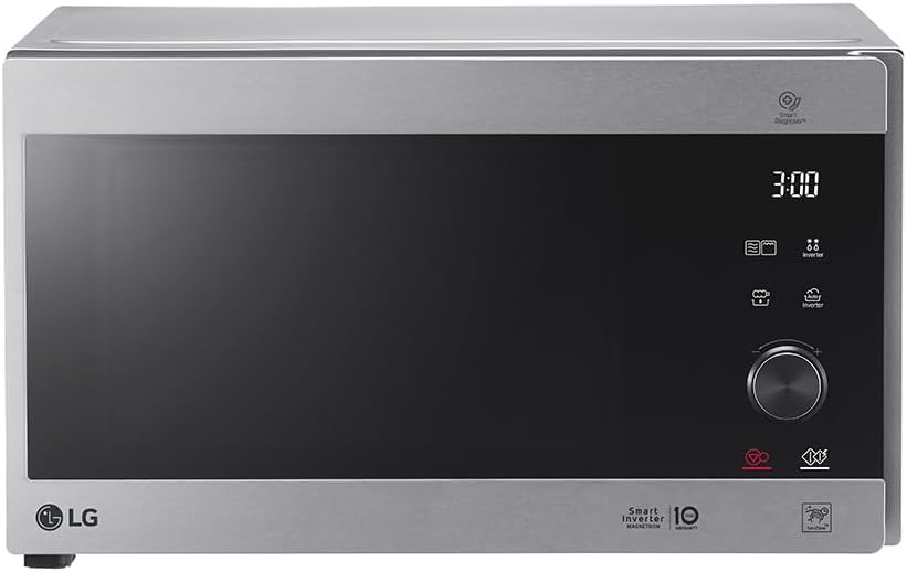 LG Electronics MH 6565 CPS Mikrowelle / 47.6 cm/akustisches Signal bei Programmende/edelstahl Grill-