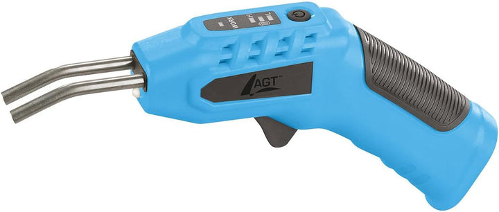 AGT Plastik Schweissgerät: Akku-Kunststoff-Schweissgerät, USB-C, 1.000 Schweissnägel, 40 Watt (Kunst