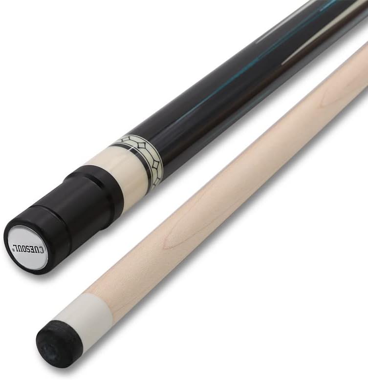 CUESOUL Galaxy 58 Zoll 19 Unzen Billardqueue, 13 mm Spitzen blau CSPC-GX-2, blau CSPC-GX-2