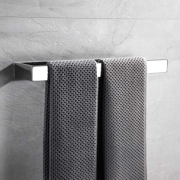 Handtuchhalter Ohne Bohren, Handtuchstange Bad 304 Edelstahl Chrom, Gästehandtuchhalter Selbstkleben