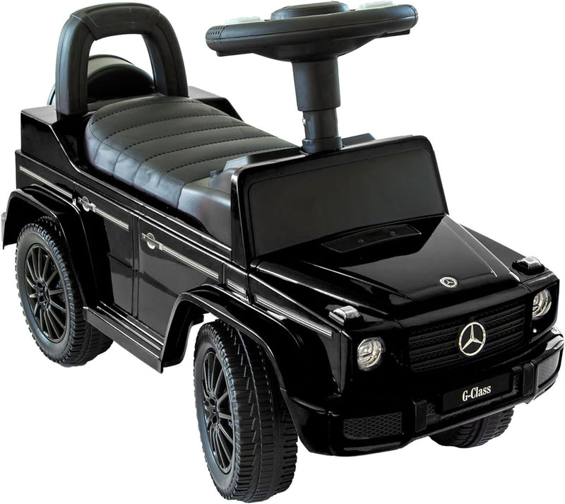 Rutscherauto Mercedes G350d, Babyrutscher mit leisen Kunststoffrädern, Kinderfahrzeug, Rutschauto