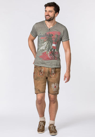 Stockerpoint Herren Egon T-Shirt S Stein, S Stein