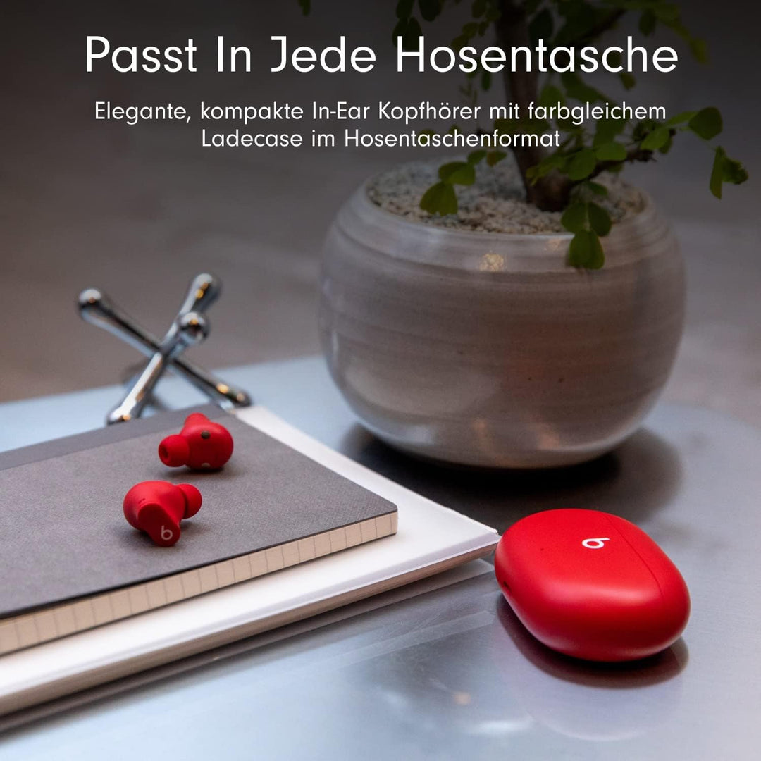 Beats Studio Buds – Komplett kabellose Bluetooth In-Ear Kopfhörer mit Noise-Cancelling – schweissbes