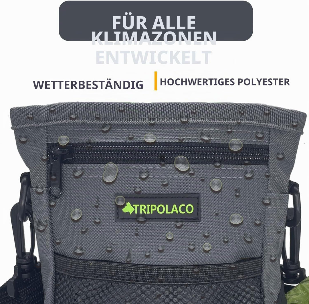 Leckerlitasche für Hunde – Magnetischer Leckerlibeutel für Hunde mit Mehreren Taschen, Kotbeutelspen
